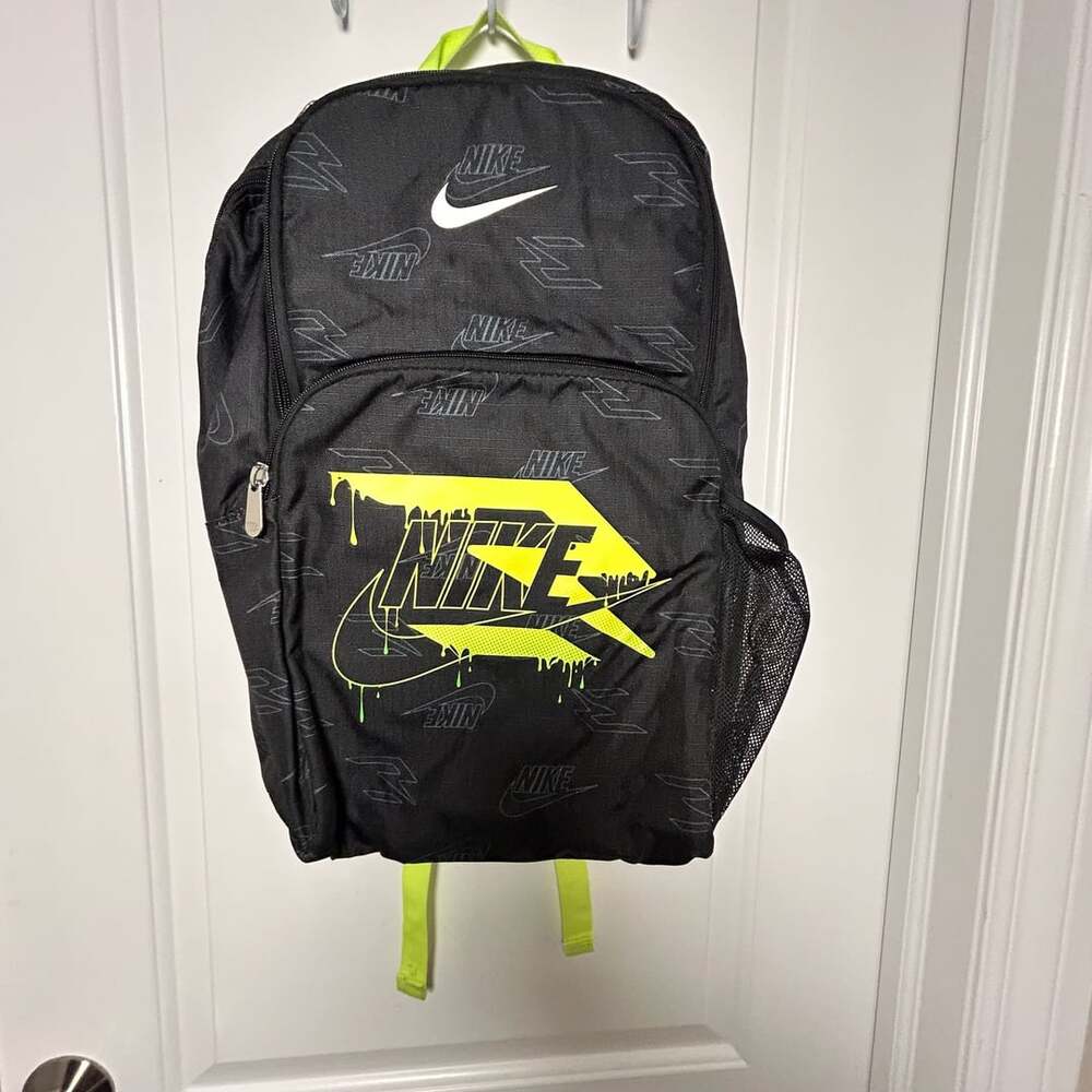 Nike 3BRAND by Russell Wilson Futura Drip Laptop Backpack Black/Volt